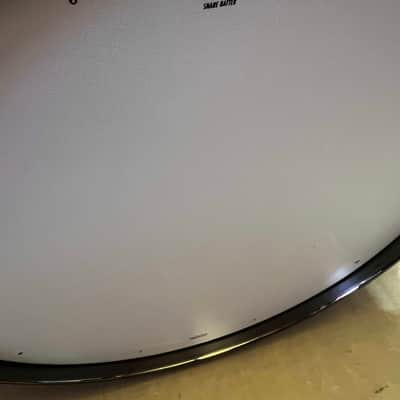 DW 6.5" x 14" Collectors Series Maple Snare Drum - Gun Metal Sparkle Glass w/ Black Nickel Hardware image 6