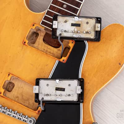1958 Gibson ES-335 TDN Vintage Semi-Hollow Blonde Thin Top w/ PAFs, Case image 18