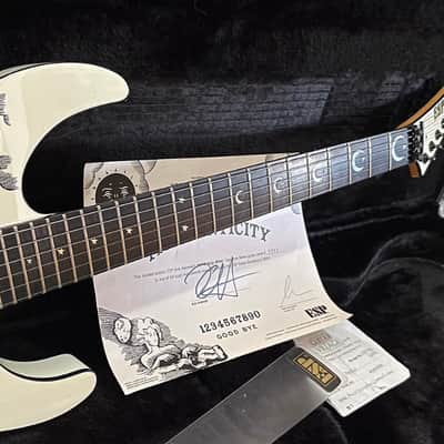 ESP Custom Shop Kirk Hammett KH-2 Ouija White image 6