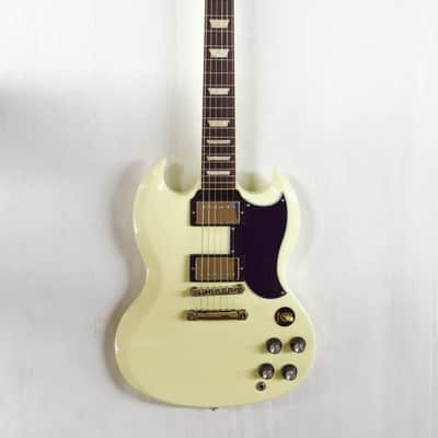Gibson SG Standard '61 Stop Bar - Classic White image 9