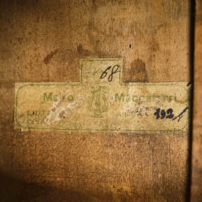 Original Mario Maccaferri classical guitar from 1924 image 12