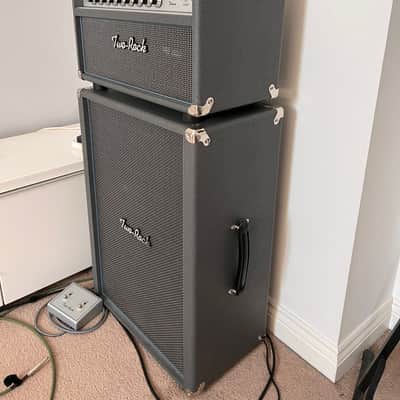 Two Rock Bloomfield Drive 100/50 Watt head and Cab - Silver Tolex image 3