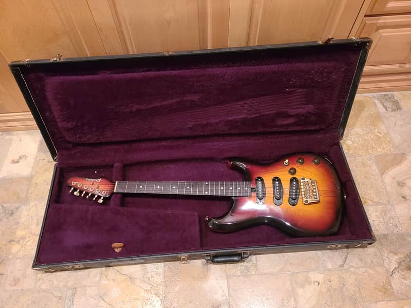 IBANEZ ROADSTAR RS 1500 1984 Sun Burst .Neck Thru. Strat Killer rare image 1
