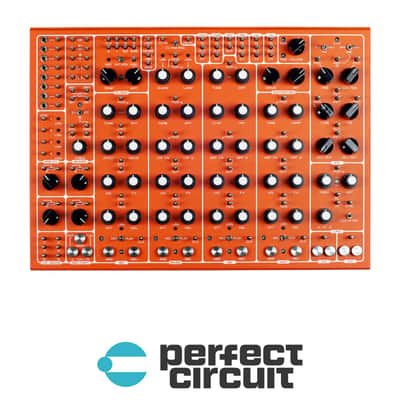 SOMA Laboratory Pulsar-23 Semi-Modular Drum Machine (Orange) image 1