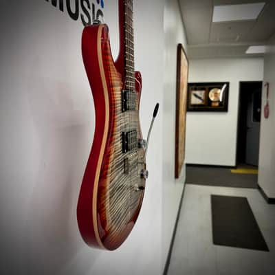 PRS SE Custom 24-08 - Charcoal Cherry Burst image 2