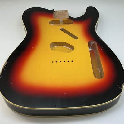 Show Me Nitro Finishes Nitro Lacquer T-Style - 3 Tone Sunburst image 2