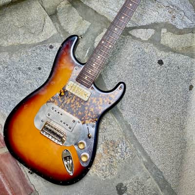 Waterslide S-Style W/ Mojo Lap-Steal and Gold-Foil Pickups, 2020 Sunburst NEW (Authorized Dealer) image 6