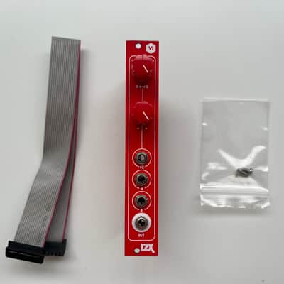 LZX Industries Cadet VI Fader Eurorack Synthesizer Module 2010s - Red image 1