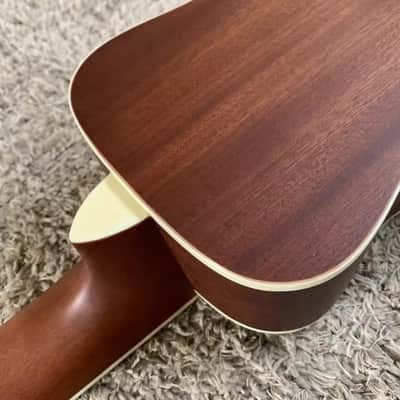 Harley Benton 34 Inch Mini Traveler Acoustic Guitar, Spruce Top, Sapele Body, Mahogany Neck, Rosewood Fingerboard image 10