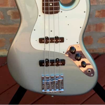 Fender  Jazz Bass from Mars 2001 Ice Blue Metallic image 1