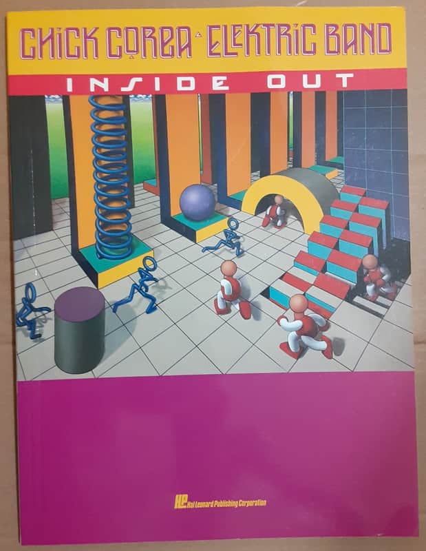 Chick Corea Elektric Band Inside Out Piano Sax Guitar Songbook Jazz Music Book image 1