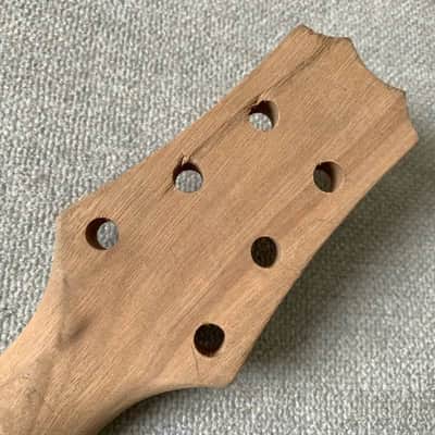 Mahogany Wood Set In Guitar Neck, Rosewood Fingerboard image 4
