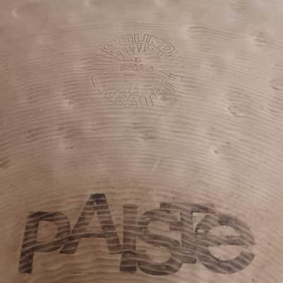 Paiste 18" Sound Creation Dark Ride 1978 imagen 2