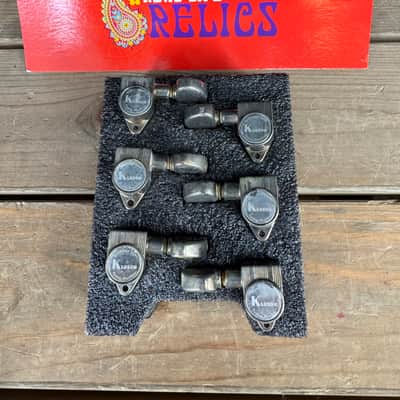 Real Life Relics Kluson 3 + 3 Revolution Series Tuning Machines 19:1 Ratio KRE-3-N