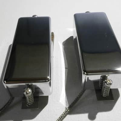 FIREBIRD Pickups SET 2pcs Vintage Correct Mini Humbucker Chrome Gibson by Q pickups image 2