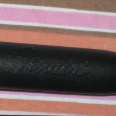 lightly used genuine Fender instrument cable, 10 feet, black PVC - Professional OFC (oxygen-free copper) Noiseless Instrument Cable (1/4" Straight TS Male to 1/4"Straight TS Male plugs) image 4