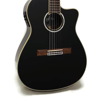 Cordoba Fusion 14 Jet Nylon String Classical Acoustic-Electric Guitar image 1