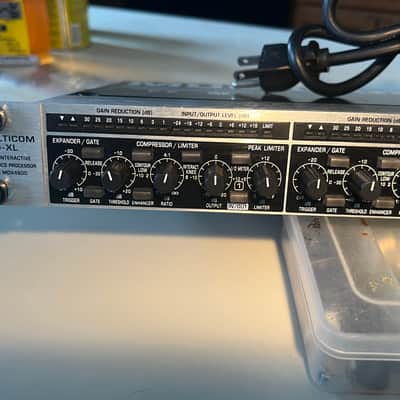 Behringer Multicom Pro-XL MDX4600 4-Channel Audio Interactive Dynamics Processor w IEC power cable & rack mount bolts/washers image 2