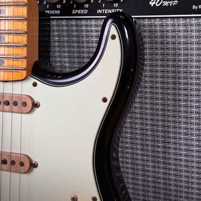 2009 Fender 59 John Cruz Strat Masterbuilt Sunburst Relic image 8