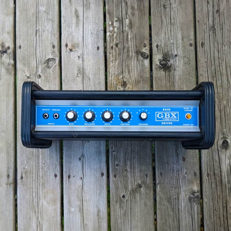 70's GBX Bass Driver (Bass Preamp) image 1