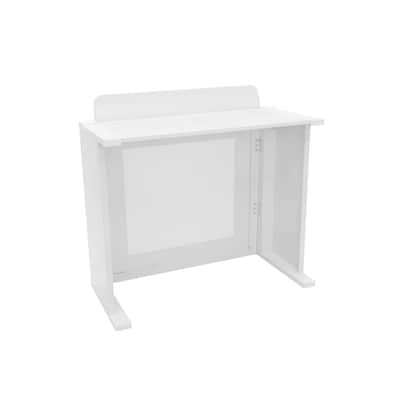 Omnitronic BOOZ Event Stand Weiss DJ-Tisch - Vinyl Storage image 6