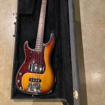 Fender Precision/Jazz Bass 1976 Sunburst....Lefty! image 11