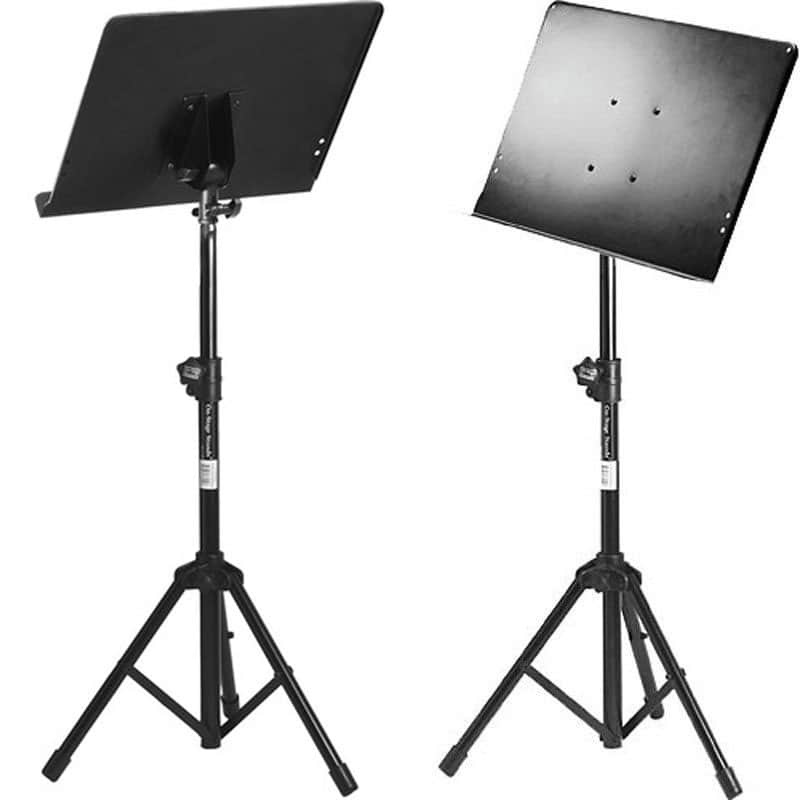 On-Stage SM7211B Conductor Sheet Music Stand w/ Tripod Folding Base image 2