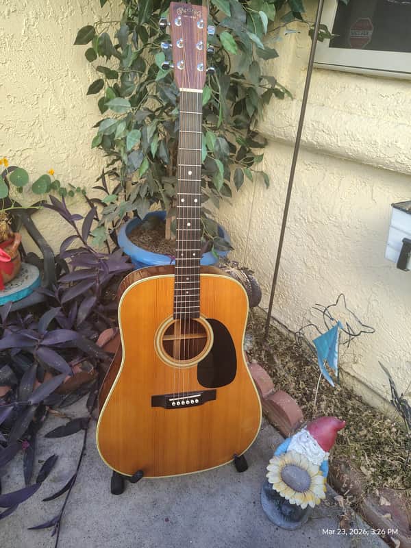 2002 Martin D-28 Acoustic Guitar with Original Hard Case
