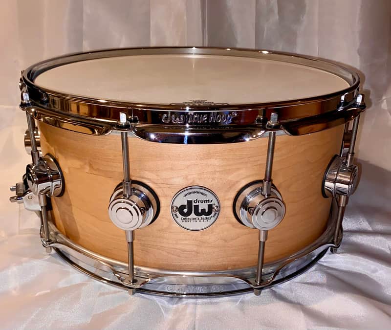 DW Collector's Series Solid Maple 6.5x14" Snare Drum *Rare* image 1