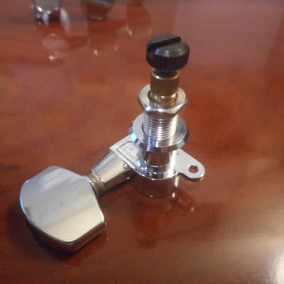 PRS Phase II Locking Tuning Keys (6) - CHROME, #ACC-4373 image 2