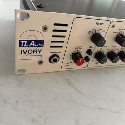 TL Audio 5051 Ivory 2 Series Mono Valve Processor 2010s - White image 2