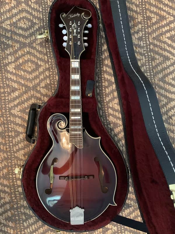 Kentucky KM-805 Artist F-model Mandolin sunburst image 1