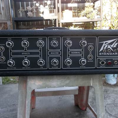 peavey amp head  standard 260H series  1980 black tolex image 1