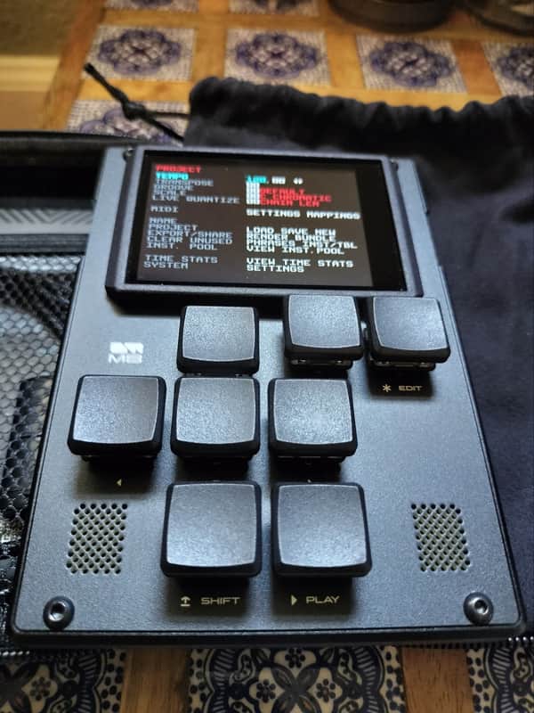 Dirtywave M8 Portable Tracker Sequencer / Synthesizer 2021 - Present - Black image 1