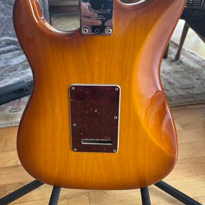 Fender Limited Edition Channel Bound American Professional Ash Stratocaster 2018 - Honeyburst image 3