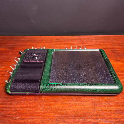 Trigon Incantor Circuit Bent Texas Instruments 1995 - Iridescent Green and Purple image 4