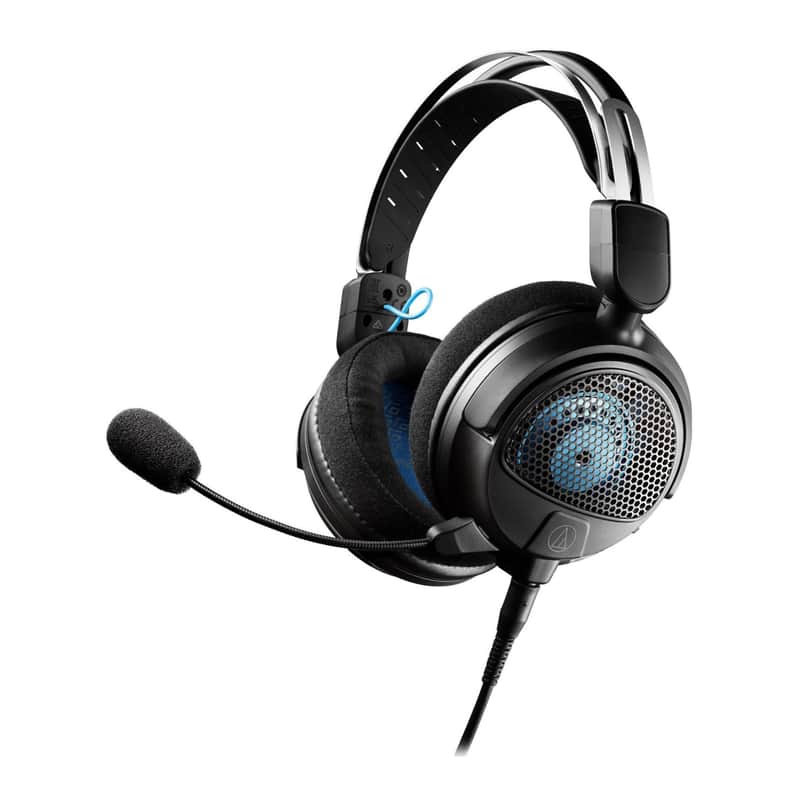 Audio-Technica ATH-GDL3BK Open-Back Gaming Headset, Black image 1