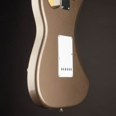 Fender Masterbuilt David Brown '50s Stratocaster Shoreline Gold/DLX Closet Classic image 6