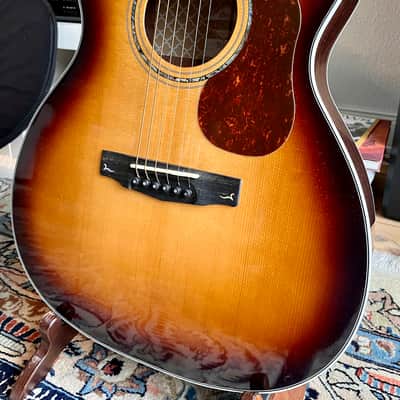 Cort Gold O8 - OM - Mint - Torrified Top - All Solid Pau Ferro Back and Sides image 5