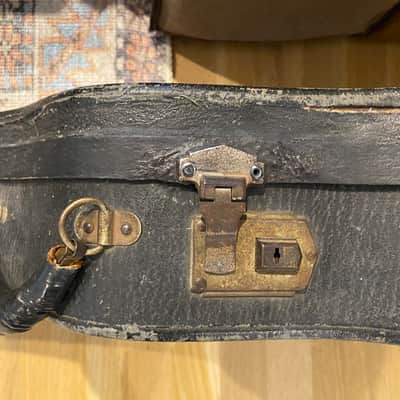 Vintage 1930s–early 40s 00 12-fret Lifton hardshell case for Martin 00-21 00-28 00-41 Gibson L-00 National image 11