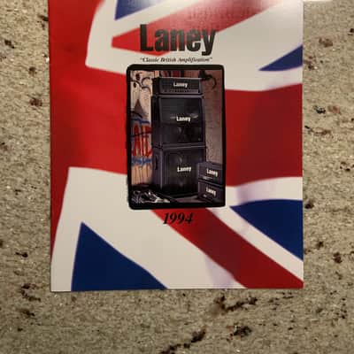 Vintage 1994 Laney Amplifier Catalog! image 1
