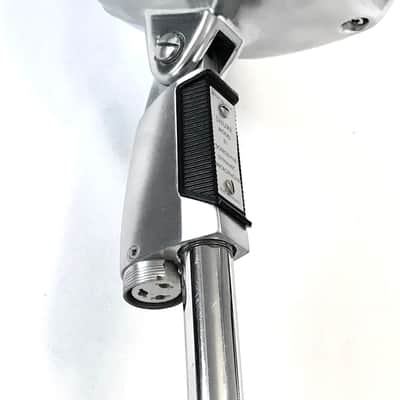 Beautiful Vintage 1960’s Art Deco Shure 51 “Sonodyne” Microphone w/ Stand & Cable-Nat King Cole Mic image 10