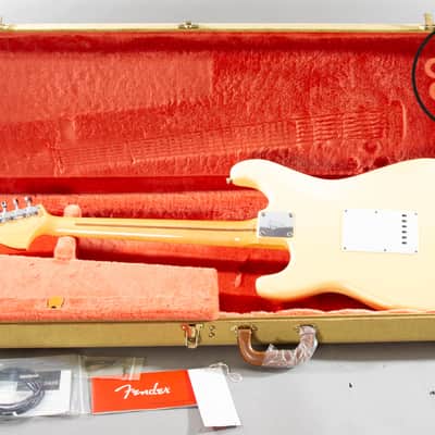 1993 Fender Japan ST72-140YM Yngwie Malmsteen Stratocaster MIJ Vintage White w/ OHSC image 6