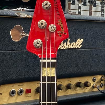 Fender JAB J-Craft Jaguar Bass 2006 - Hot Rod Red image 3