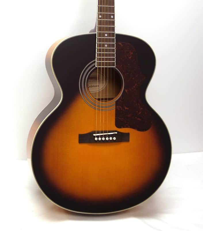 Epiphone EJ-200 Artist Ltd Ed Jumbo Acoustic Guitar - Vintage Sunburst image 1