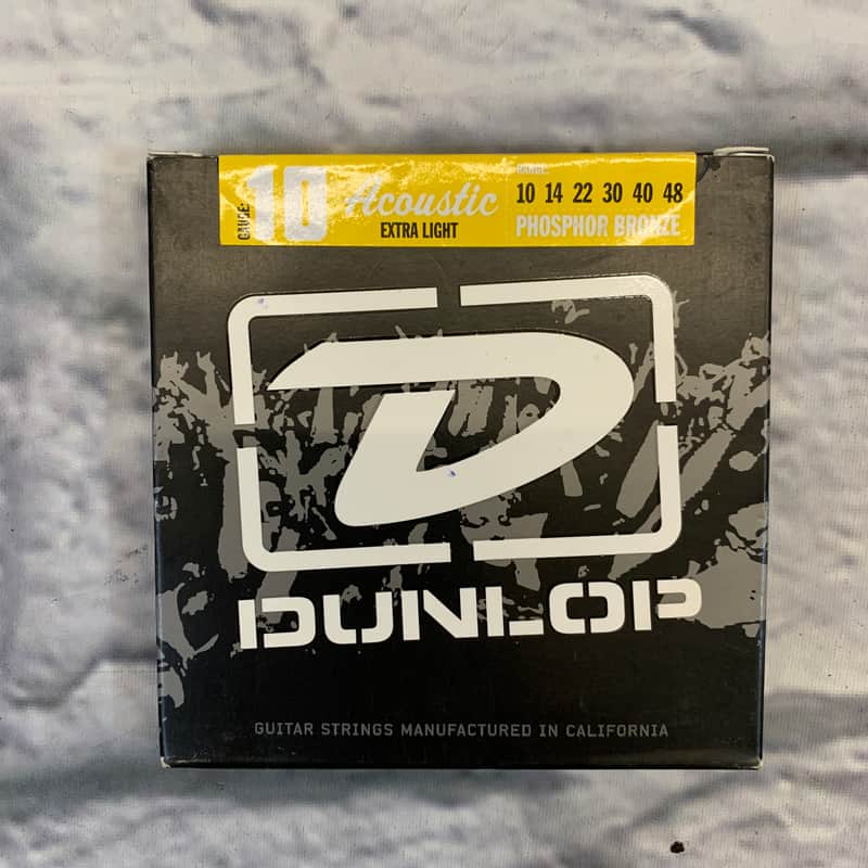 Dunlop Acoustic Extra Light Phosphor Bronze Strings 10-48 image 1
