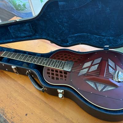National M-1 Tricone Resophonic Guitar with Pickup image 14