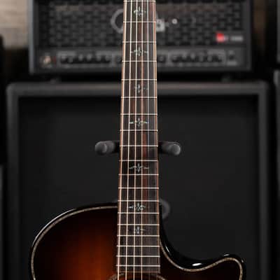Taylor (1 of 42) Builder's Edition 914ce LTD Macassar Ebony Grand Auditorium Acoustic/Electric Guitar - Shaded Edgeburst with Hardshell Case image 4