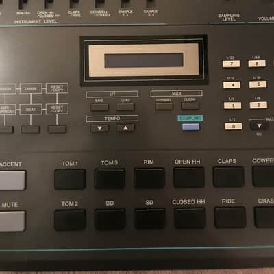Casio RZ-1 Digital sampling, Drum machine w/ new R-Massive firmware, OLED, & battery. Excellent Condition. image 2