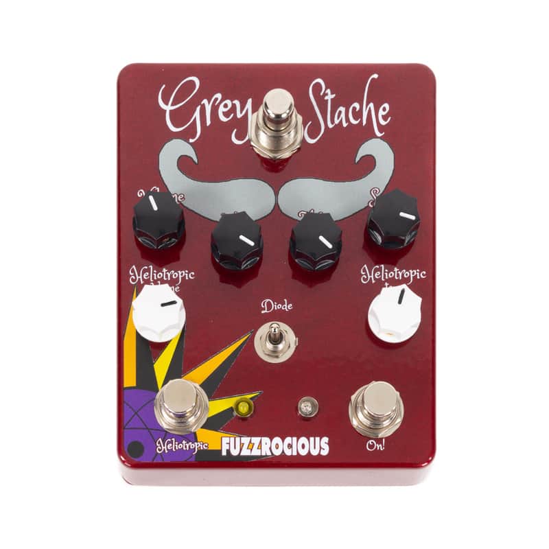 Fuzzrocious Grey Stache-Heliotropic Combo Fuzz Pedal image 1